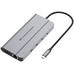 CONCEPTRONIC DONN34G Estacion de acoplamiento MST USB 3.2 Gen 2 10 en 1 (HDMI 4K60Hz, DisplayPort 8K30Hz, GbE, 3x USB-C 10 Gbps, 2x USB-A 480 Mbps, Audio, USB P-SX17 CONCEPTRONIC DONN34G Estacion de acoplamiento MST USB 3.2 Gen 2 10 en 1 (HDMI 4K60Hz, DisplayPort 8K30Hz, GbE, 3x USB-C 10 Gbps, 2x USB-A 480 Mbps, Audio, USB P