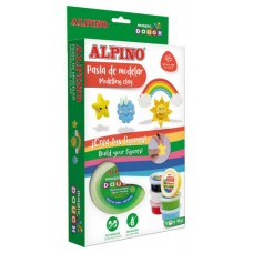 Alpino DP000209 compuesto para cerámica y modelaje Arcilla de modelar 240 g Multicolor 1 pieza(s) (Espera 4 dias)
