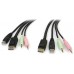 STARTECH CABLE CONMUTADOR KVM USB DISPLAYPORT® 4 E