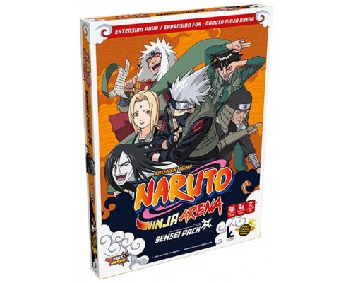 Juego mesa naruto ninja arena sensei