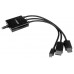 STARTECH CABLE 2M HDMI DISPLAYPORT MINI DP A HDMI