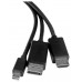 STARTECH CABLE 2M HDMI DISPLAYPORT MINI DP A HDMI