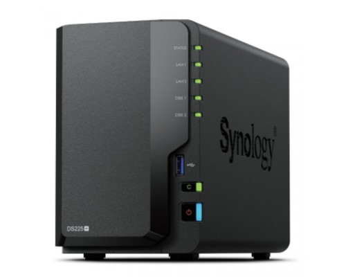NAS SYNOLOGY DS225+ 2 BAHIAS INTEL CELERON J4125 Q