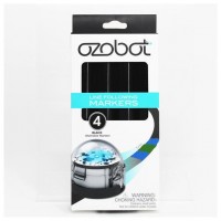 Rotuladores marcadores ozobot lavables negro pack