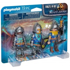 Playmobil set 3 caballeros novelmore