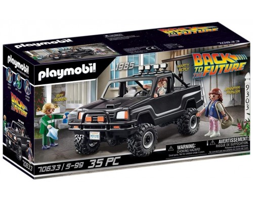 Playmobil regreso al futuro camioneta pick - up