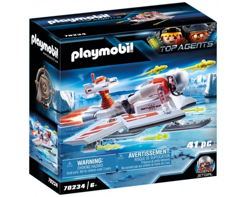 Playmobil espias spy team volador