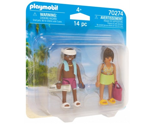 Playmobil figuras pareja vacaciones