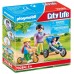 Playmobil ciudad mama con niños