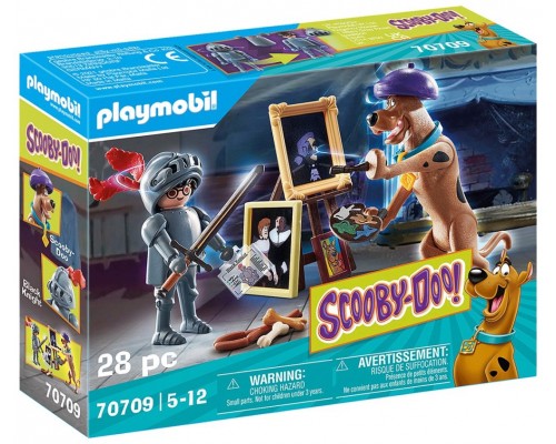 Playmobil scooby - doo! aventura con black knight