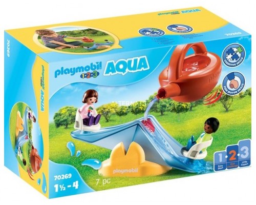 Playmobil aqua 1.2.3 balancin acuatico con