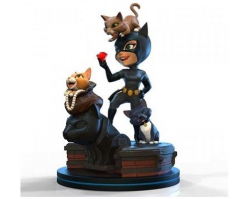 Figura quantum mechanix dc comics catwoman