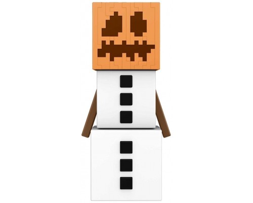 Figura mattel minecraft golem nieve accesorios