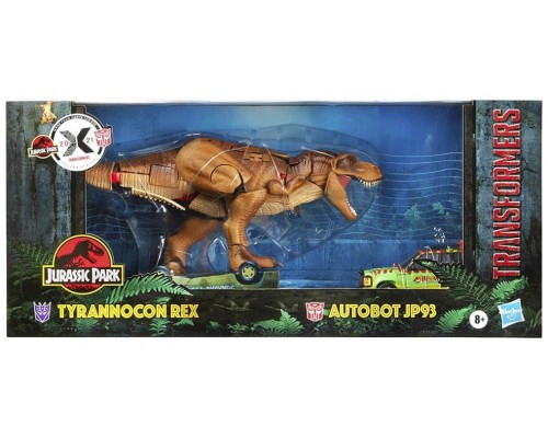 Figuras hasbro tyrannocon rex + autobot
