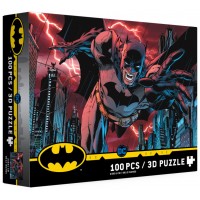 Puzle 100 efecto 3d batman ciudad