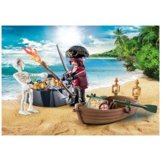 Playmobil starter pack pirata con bote