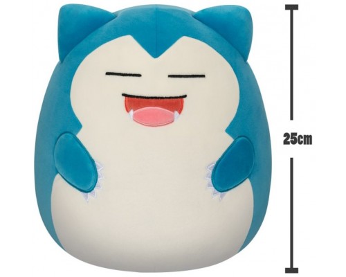 Peluche squishmallows snorlax 25 cm