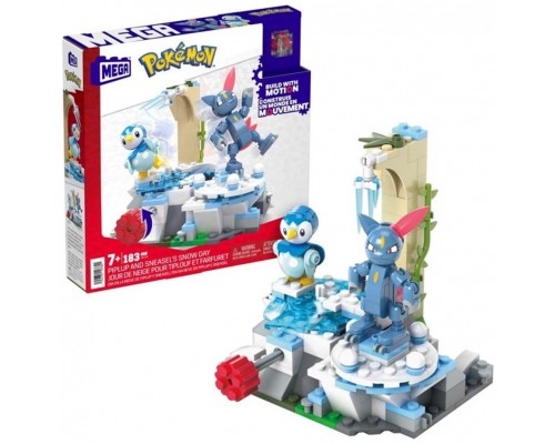 Figura mattel mega construx pokemon piplup