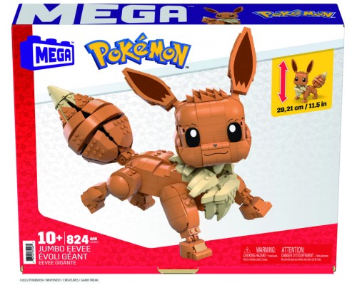 Figura mattel mega construx pokemon jumbo
