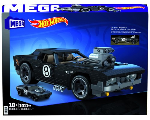 Figura mattel mega construx hot wheels