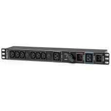 Salicru BM-R 16 A unidad de distribución de energía (PDU) 7 salidas AC Negro