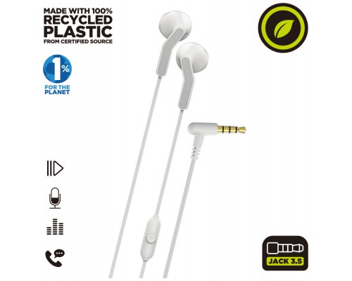 Auriculares muvit e56 blanco