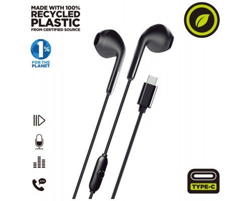 Auriculares muvit e58 usb tipo c