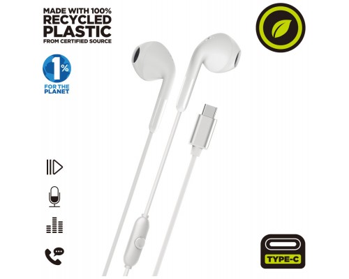 Auriculares muvit e58 usb tipo c