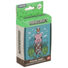 BARAJA DE NAIPES MINECRAFT EN CAJA METÁLICA PALADONE REDSTRING PP13379MCF