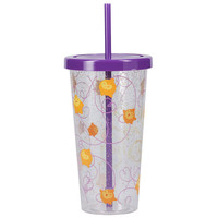 Vaso con pajita paladone wish