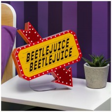 Lámpara paladone cartel beetlejuice