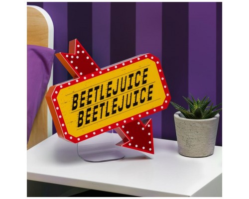 Lámpara paladone cartel beetlejuice