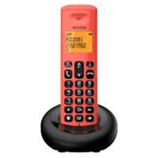 Telefono inalambrico alcatel dec e160 rojo