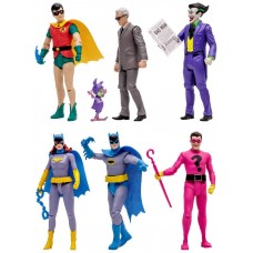 Surtido 6 figuras mcfarlane dc retro