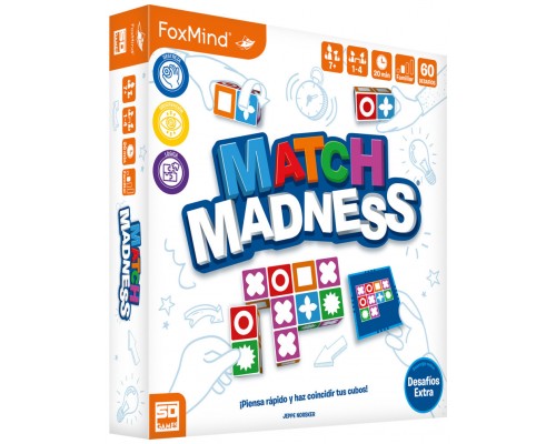 Juego mesa match madness 2ª edición