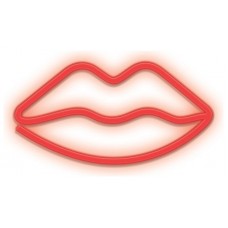 Lampara forever neon led lips red