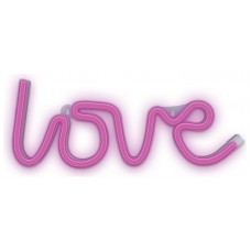 Lampara forever neon led love pink