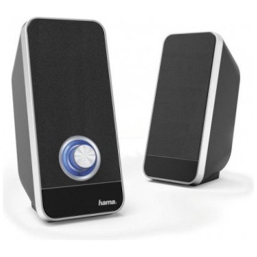 ALTAVOCES 2.0 HAMA SONIC LS-206 JACK 3.5mm ALIMENTADO