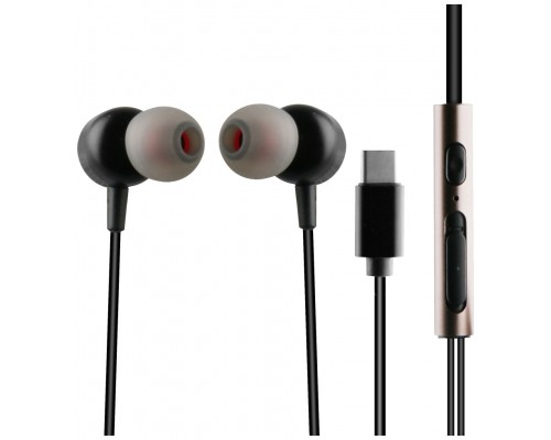 Auriculares muvit m1c usb tipo c