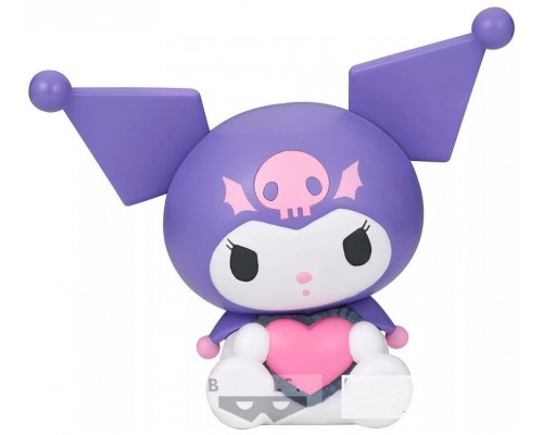 Figura banpresto sanrio sofvimates kuromi purple