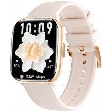 Reloj smartwatch myphone pastel gold cream