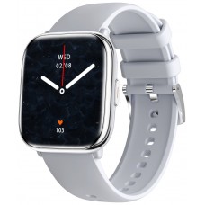 Reloj smartwatch myphone pastel silver gray