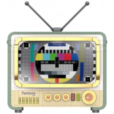 Maqueta retro tv set construccion joyside