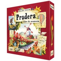 Juego mesa pradera: libro aventuras