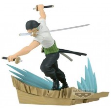 Figura banpresto one piece senkozekkei roronoa