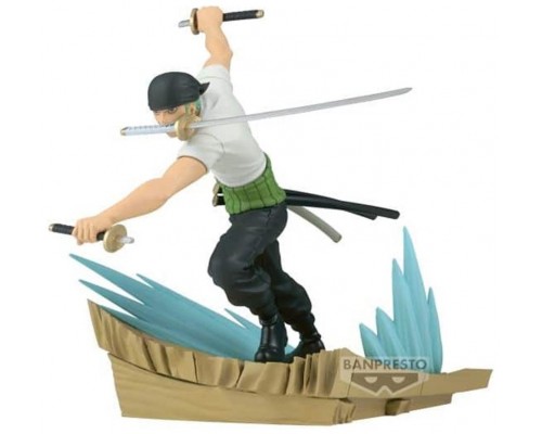 Figura banpresto one piece senkozekkei roronoa