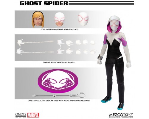 Ghost - spider fig 16 cm marvel one:12