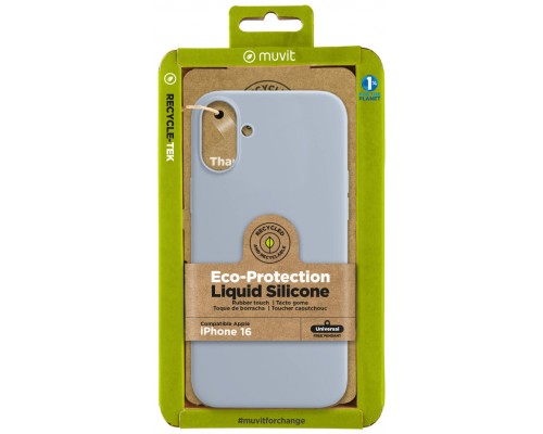 Funda muvit recycletek liquid silicone apple