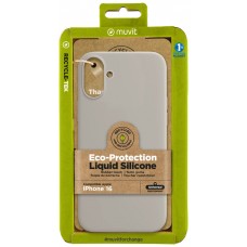 Funda muvit recycletek liquid silicone apple