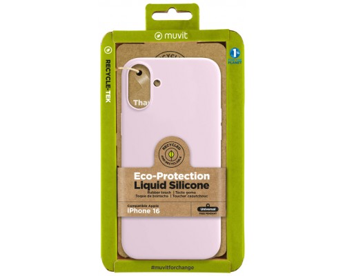 Funda muvit recycletek liquid silicone apple